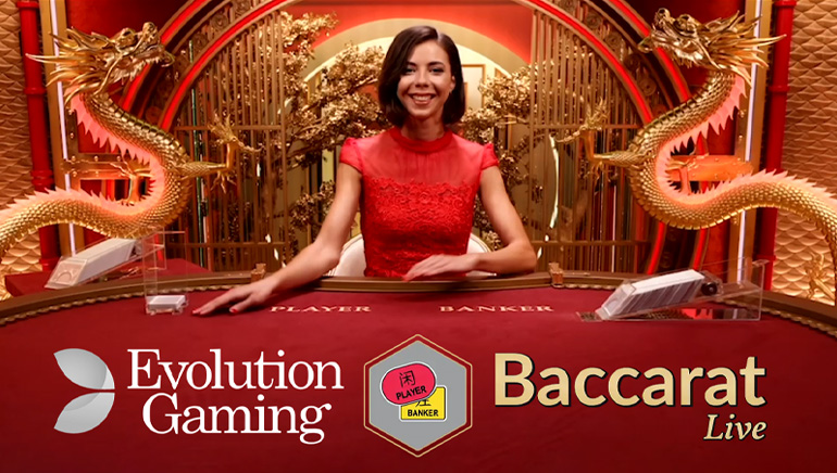 Live Dealer Baccarat for Malaysia by Evolution Gaming